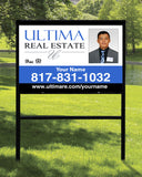 24x36 Ultima Real Estate Sign with Slide-in Frame